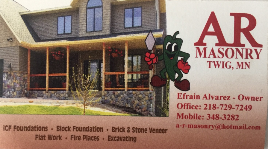 picture of AR-Masonry Business Card Logo